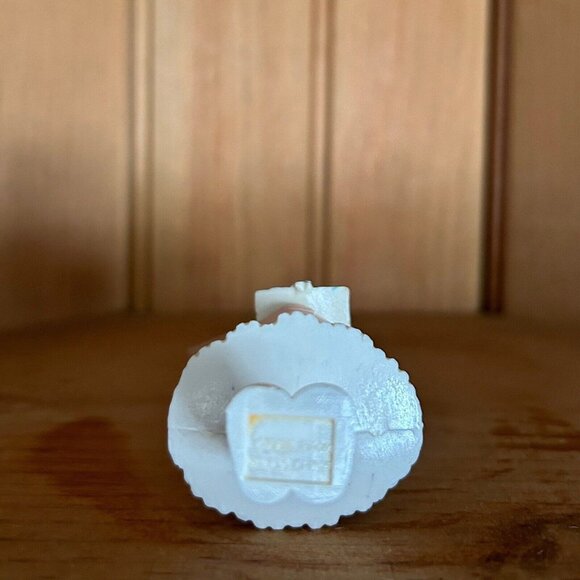 Vintage Wilton Communion Girl Brunette Tulle Veil Cake Topper Cupcake Decoration - Picture 6 of 6